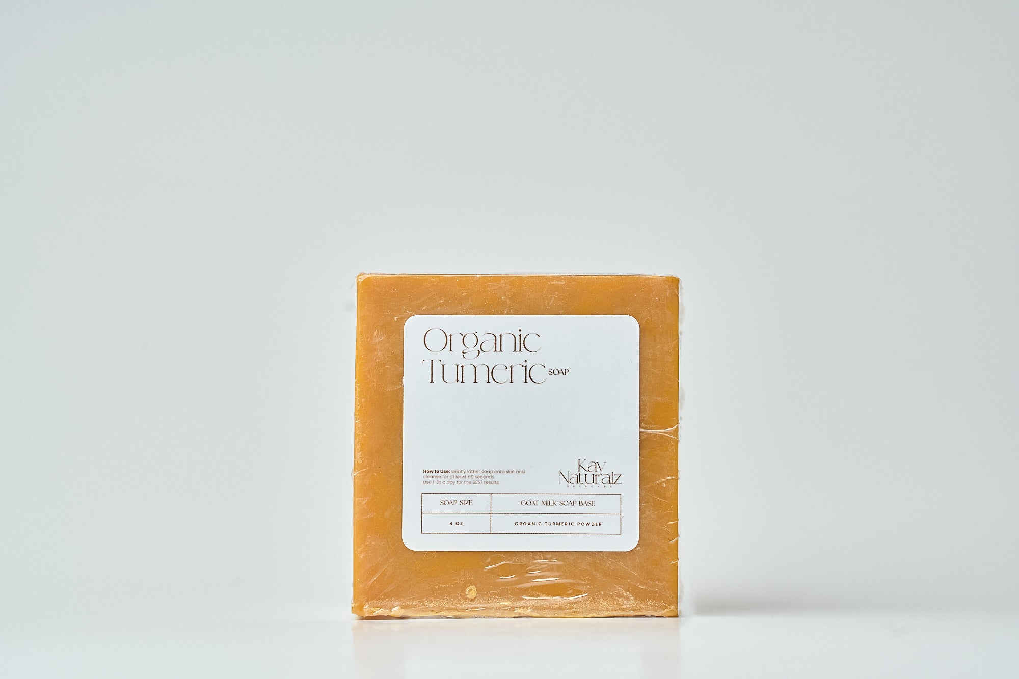 Organic Turmeric Soap Bar