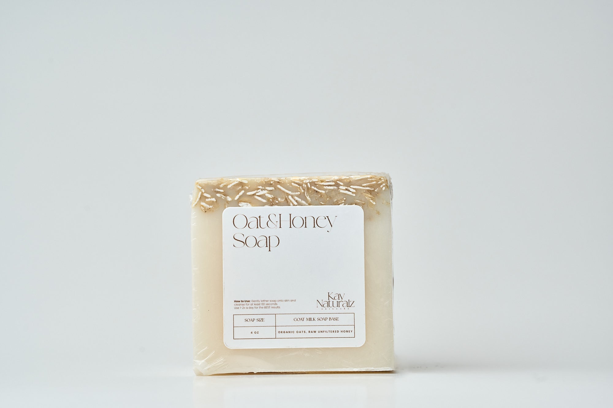 Organic Oat Soap Bar
