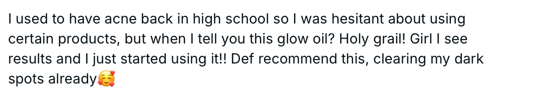 Glow Oil