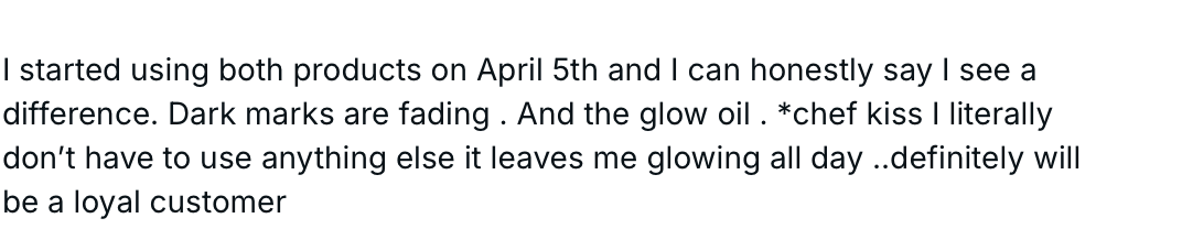 Glow Oil