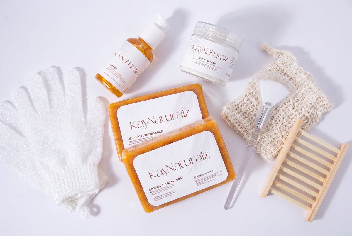 Fade and Glow Bundle with Organic Turmeric Soap