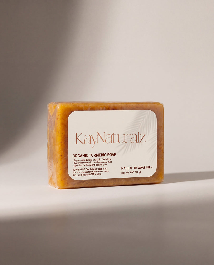 KayNaturalz Organic Turmeric Soap Bar