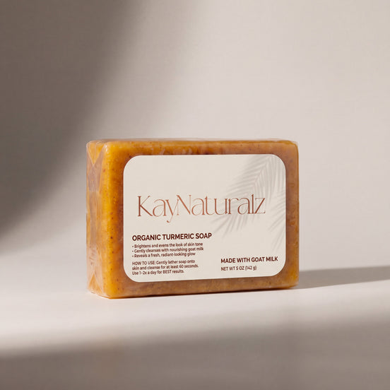 KayNaturalz Organic Turmeric Soap Bar